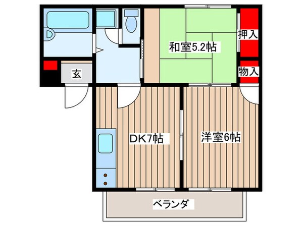 プレミールの物件間取画像